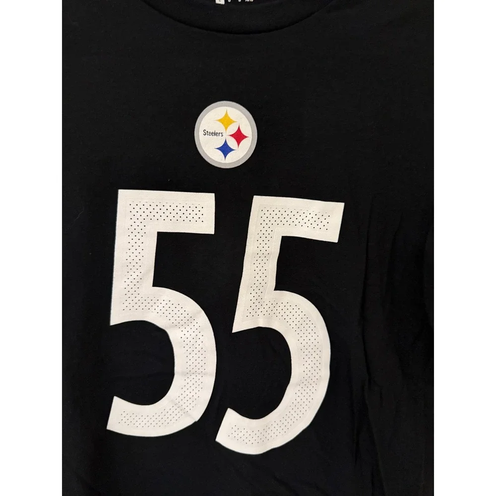 YOUTH Nike Pittsburgh Steelers Devin Bush #55 T-Shirt Size Large (14/16)NWT